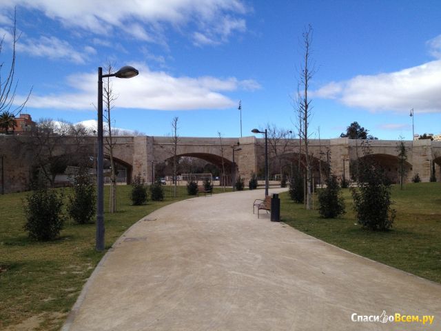 Парк Турия в Валенсии (Испания)