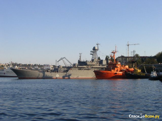 Морская прогулка по Севастопольской бухте (Крым)