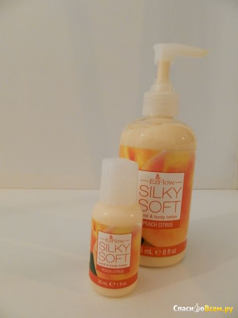 Лосьон Ezflow Silky Soft hand & body lotion Peach Citrus