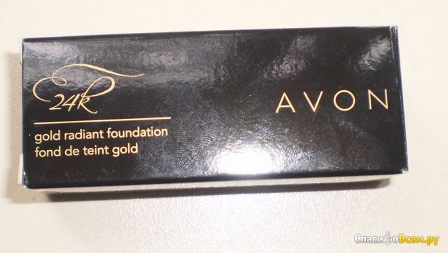 Тональный крем Avon 24K gold radiant foundation