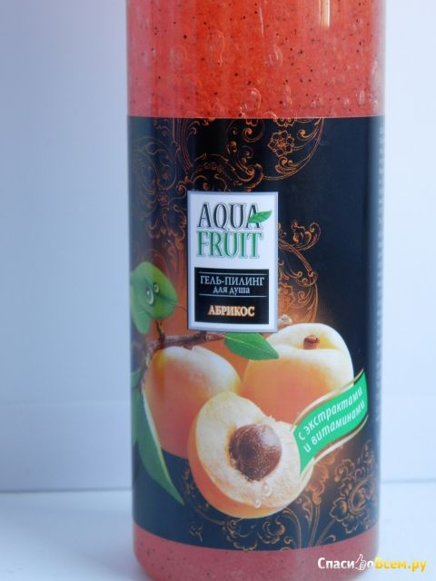 Гель-пиллинг для тела Aquafruit Абрикос
