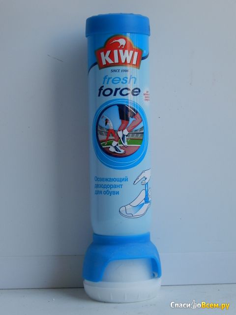 Дезодорант для обуви KIWI fresh force освежающий