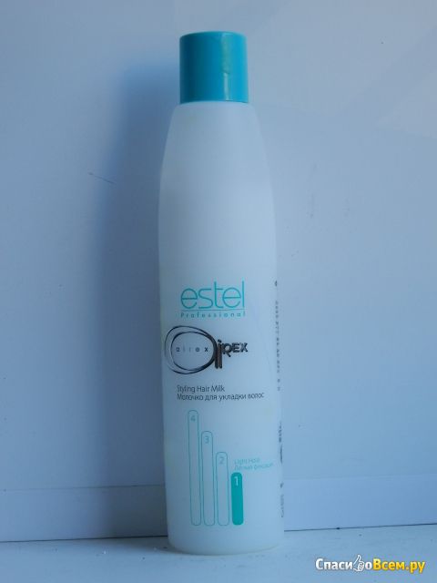 Молочко для укладки волос Estel Airex легкая фиксация
