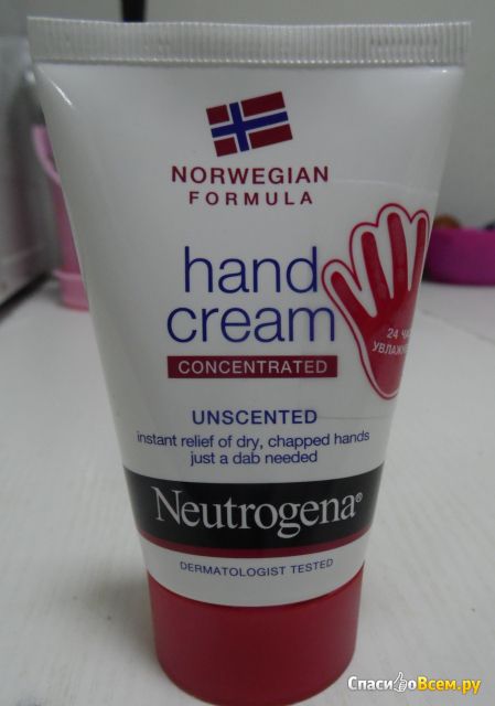Крем для рук без запаха Neutrogena "Норвежская формула"