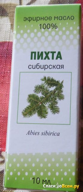 Эфирное масло "Ботаника" Пихта сибирская