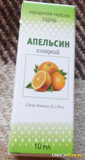 Эфирное масло "Ботаника" сладкий апельсин