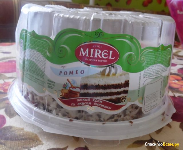 Торт Mirel "Ромео"