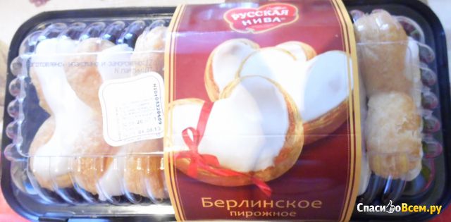 Пирожное Берлинское "Русская нива"