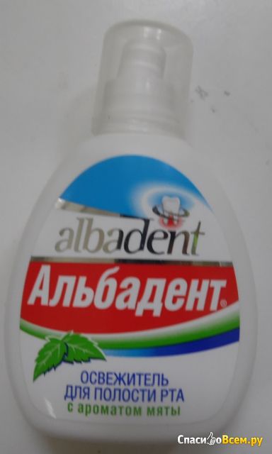 Освежитель для полости рта «Альбадент» с ароматом мяты