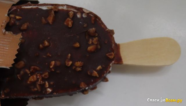 Мороженое САМ-ПО «Грецкий орех и шоколад»