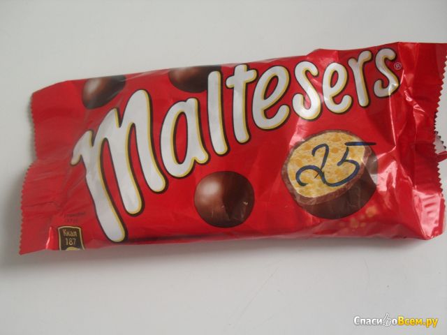 Хрустящие шарики в молочном шоколаде Maltesers
