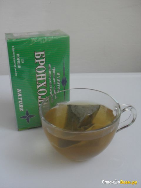 Напиток травяной чайный пряноароматический "Бронхолит"