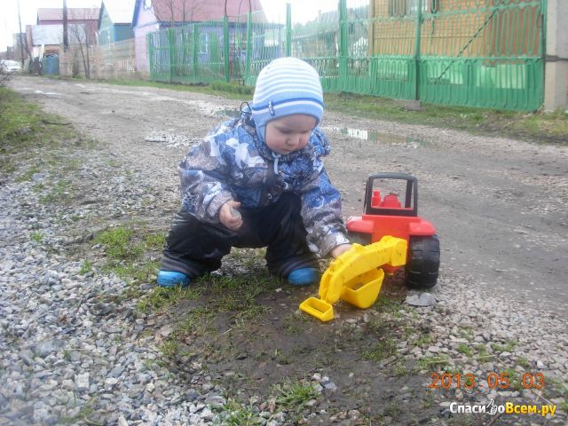 Трактор с лопатой в сеточке "Чемпион" Полесье