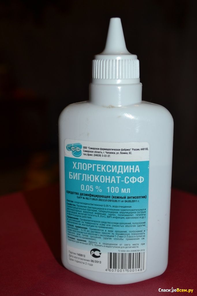 Хлоргексидин для местного применения