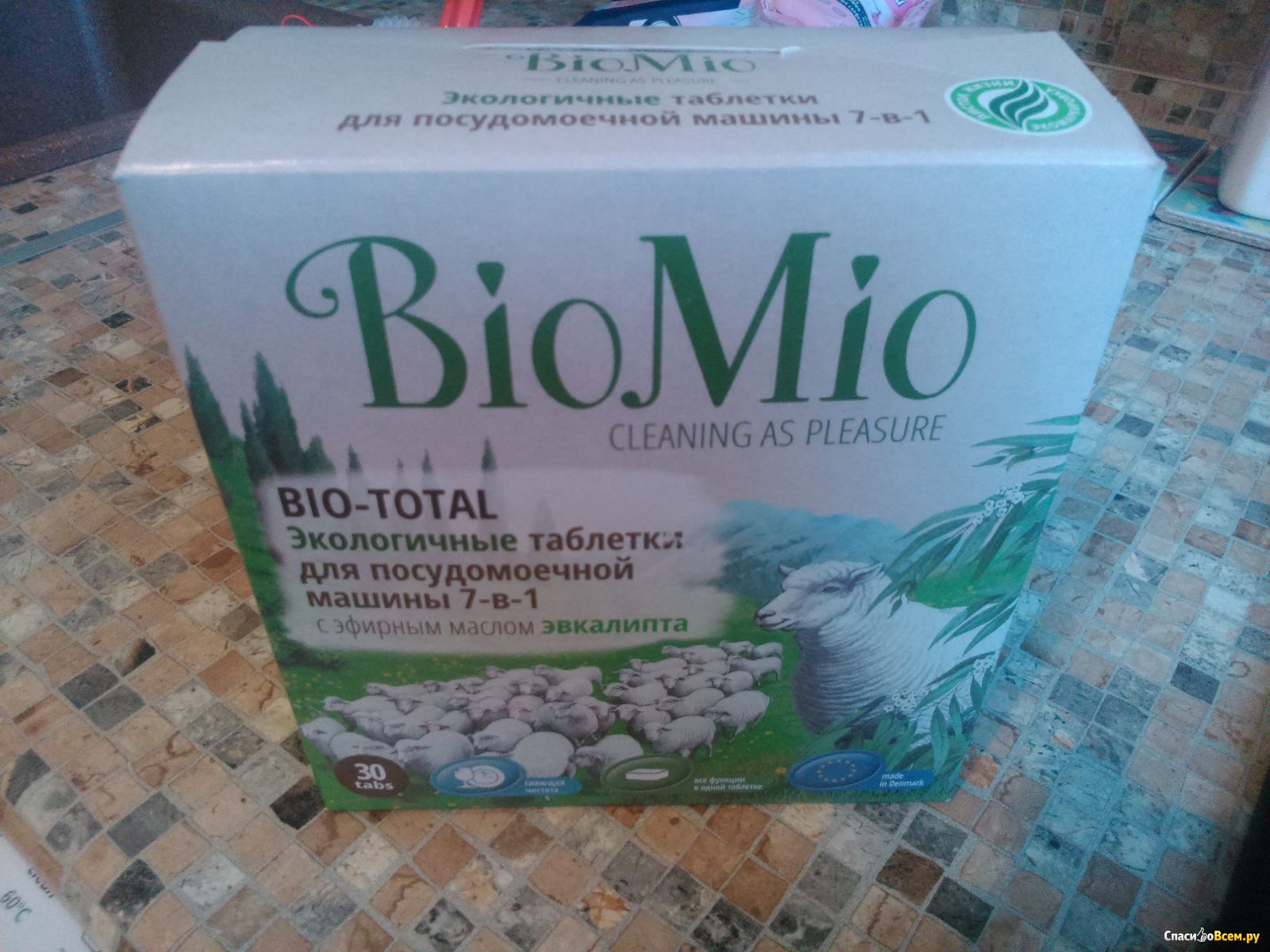 Отзыв про Экологичные таблетки BioMio BIO-Total для посудомоечной .