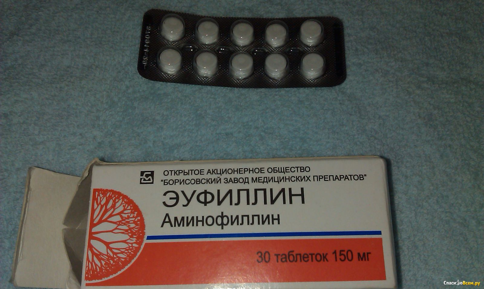 Эуфиллин таблетки как принимать при бронхите взрослым