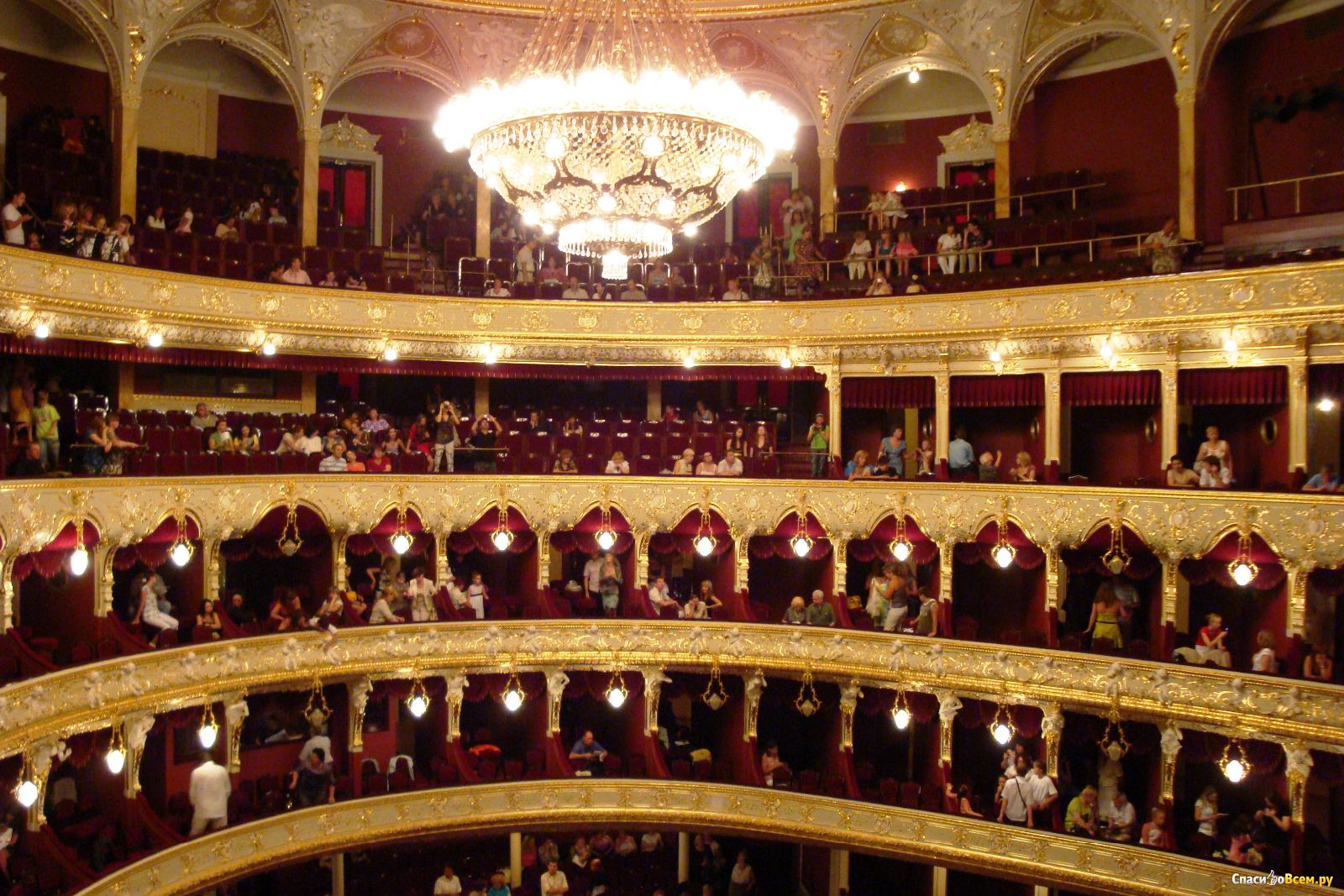 оперный театр в одессе внутри