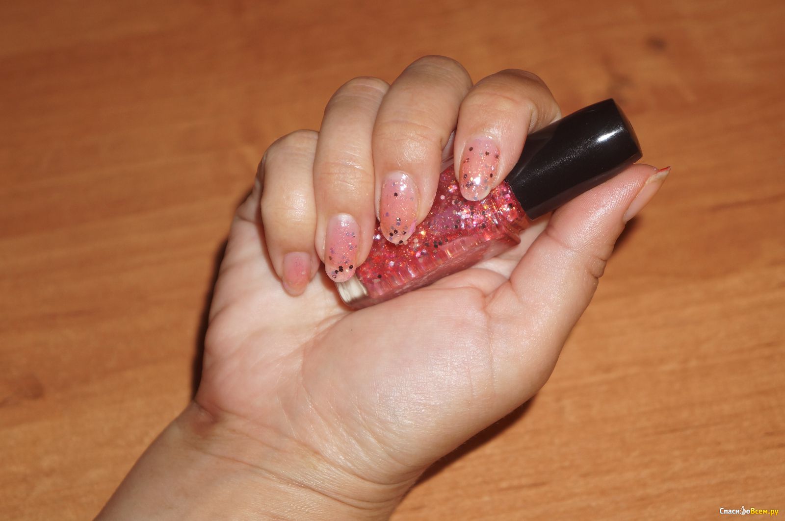 4. Sally Hansen Triple Shine Nail Color in "Twinkled Pink" - wide 1