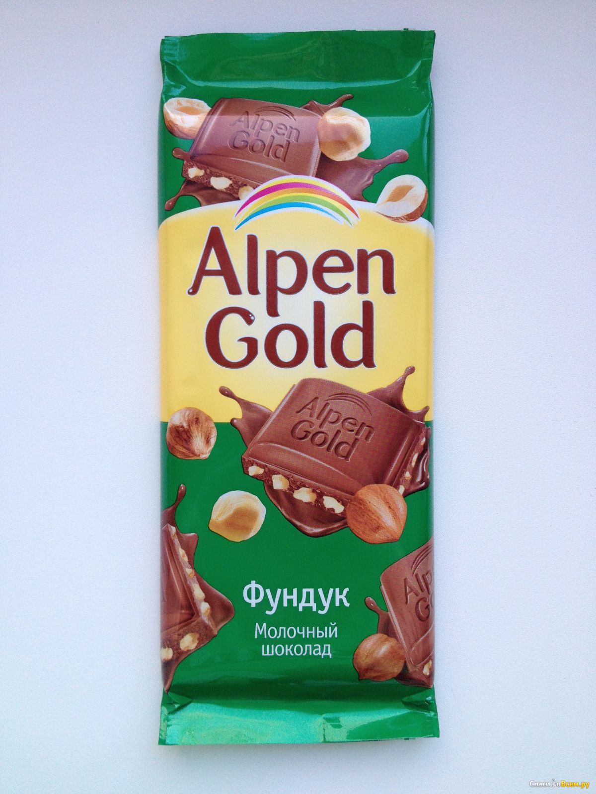 Шоколад Альпен Голд фундук 90 г