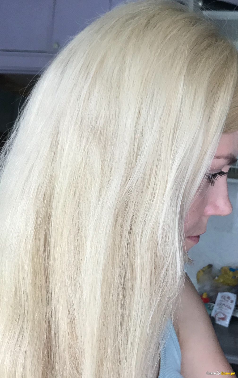 Как я осветлила волосы в блонд